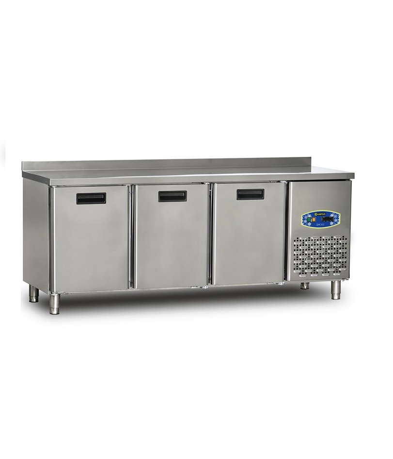 22TDF3S-60 3 Door Bench Freezer